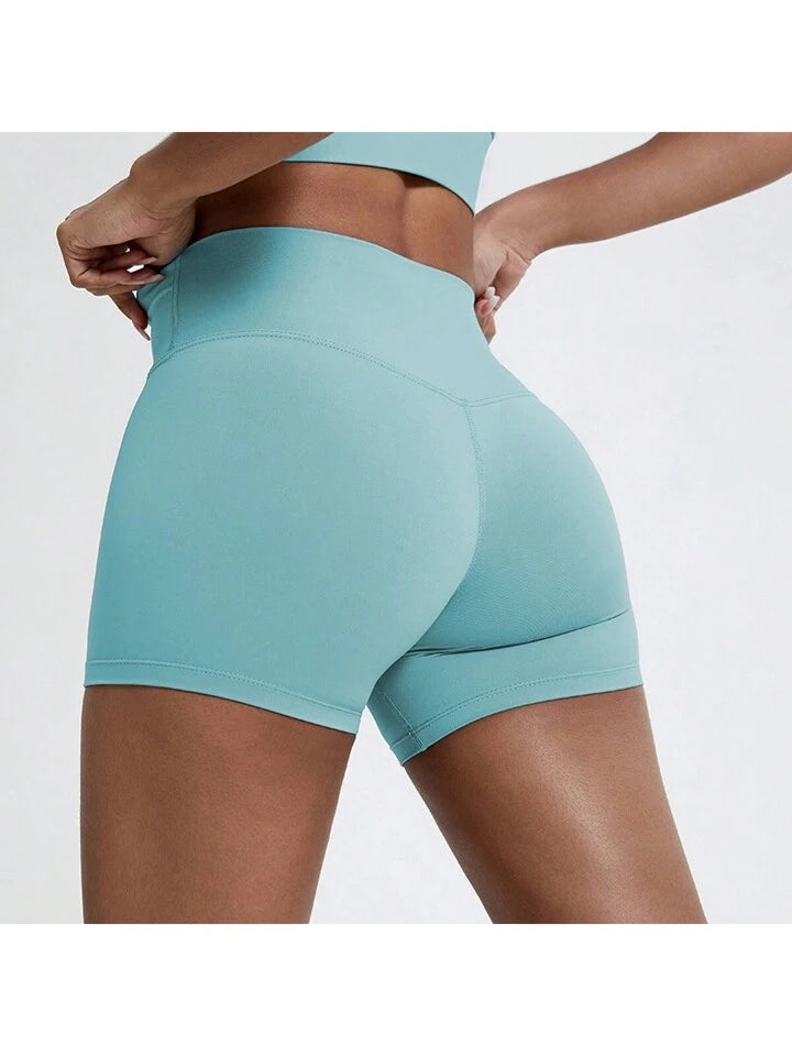 Estella’s High Waisted Yoga Shorts, Cycling Shorts, Running Shorts, Moisture Wicking, Breathable, Quick Dry Athletic Shorts For Women Booty Shorts