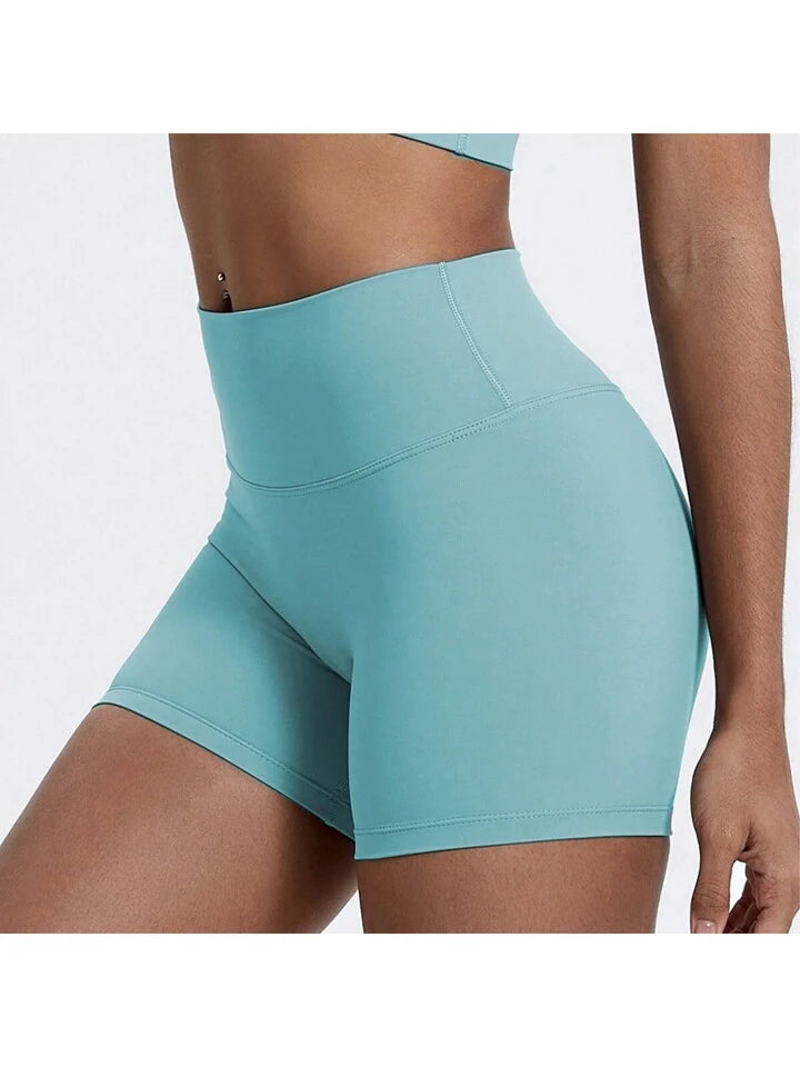 Estella’s High Waisted Yoga Shorts, Cycling Shorts, Running Shorts, Moisture Wicking, Breathable, Quick Dry Athletic Shorts For Women Booty Shorts