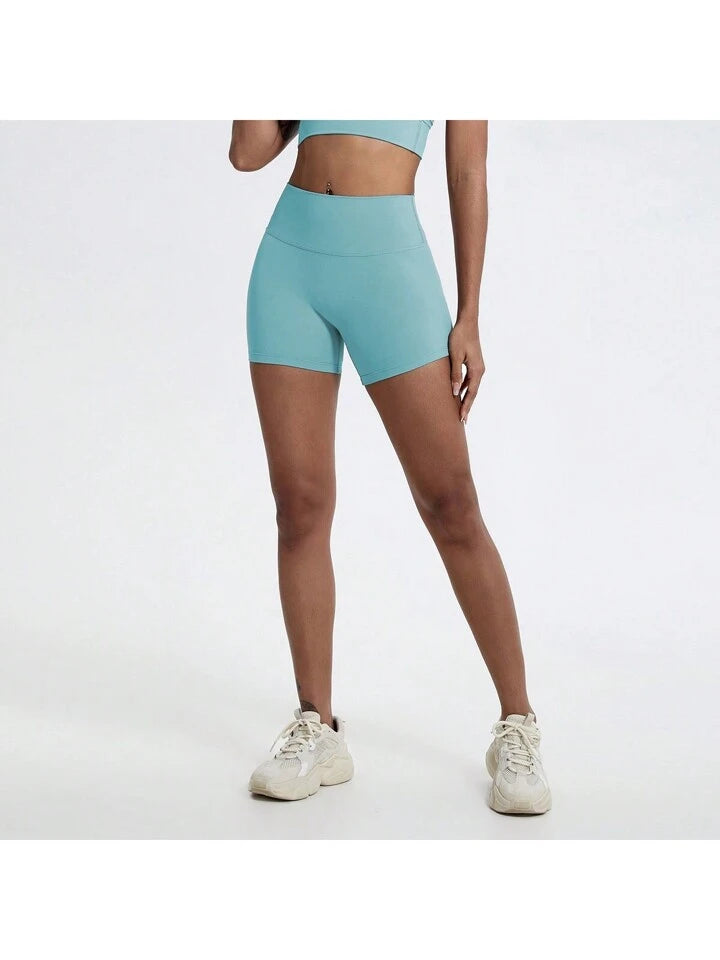 Estella’s High Waisted Yoga Shorts, Cycling Shorts, Running Shorts, Moisture Wicking, Breathable, Quick Dry Athletic Shorts For Women Booty Shorts