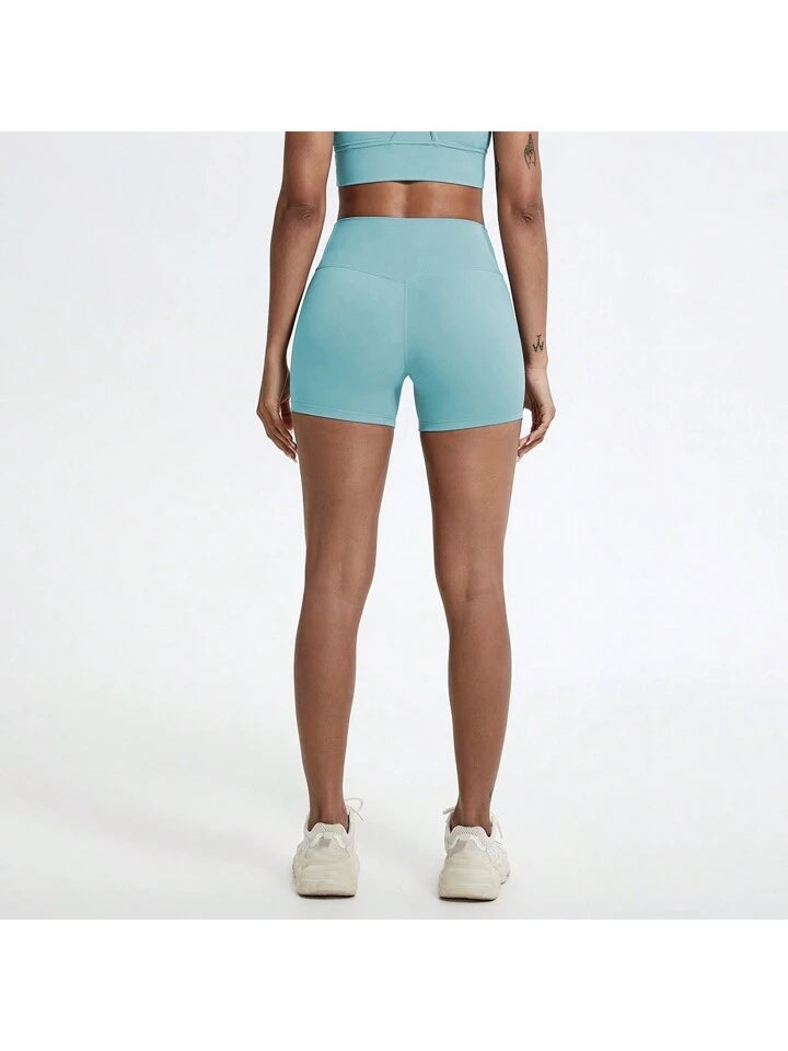 Estella’s High Waisted Yoga Shorts, Cycling Shorts, Running Shorts, Moisture Wicking, Breathable, Quick Dry Athletic Shorts For Women Booty Shorts