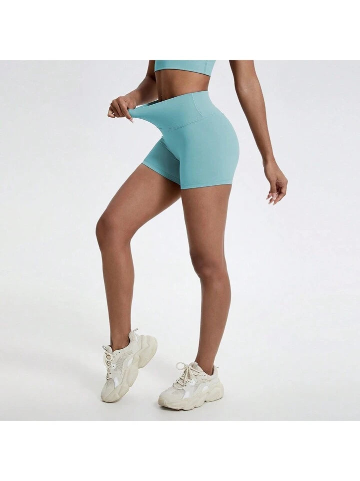 Estella’s High Waisted Yoga Shorts, Cycling Shorts, Running Shorts, Moisture Wicking, Breathable, Quick Dry Athletic Shorts For Women Booty Shorts