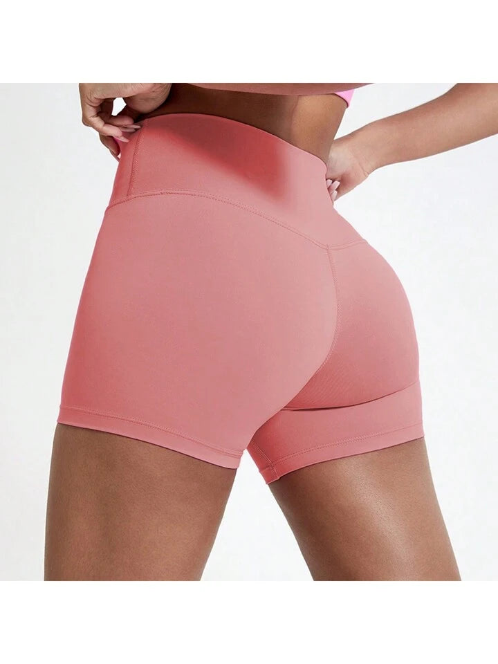 Estella’s High Waist Yoga Shorts, Cycling Shorts, Running Tights, Moisture Wicking, Quick-Drying, Butt Lifting Women's Fitness Shorts Booty Shorts