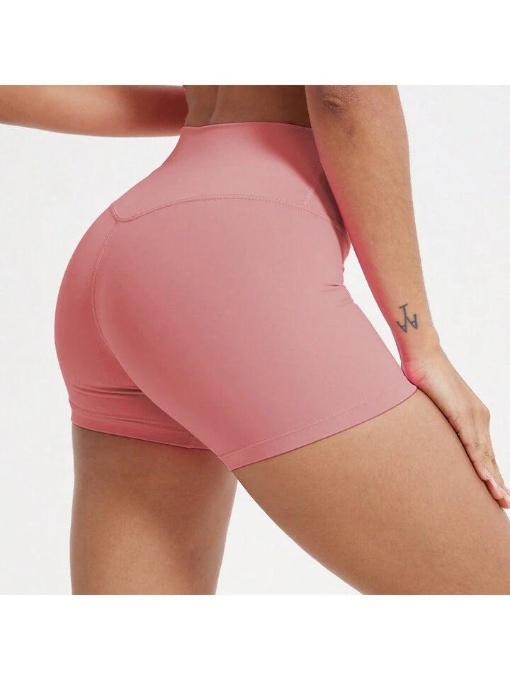 Estella’s High Waist Yoga Shorts, Cycling Shorts, Running Tights, Moisture Wicking, Quick-Drying, Butt Lifting Women's Fitness Shorts Booty Shorts