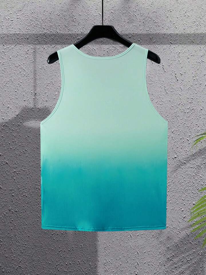 RSRT Men's Fashionable Ombre Sleeveless Tank Top